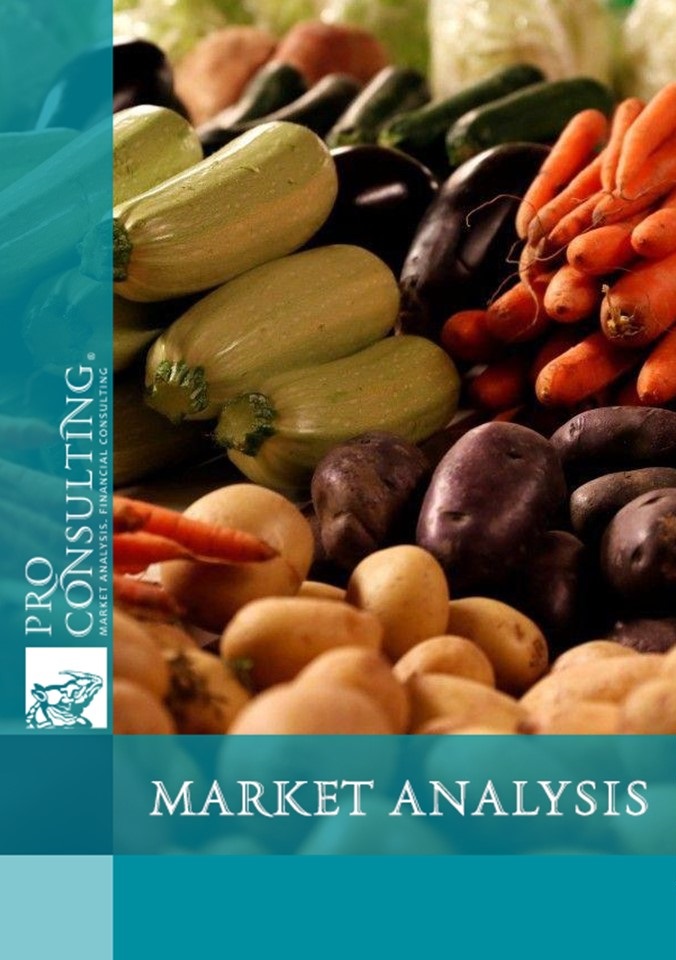 Market research report on Ukrainian agriculture products. 2020 year